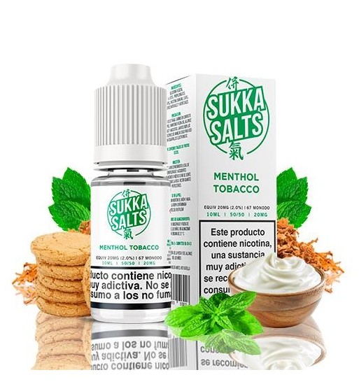 Sales MENTHOL TOBACCO Sukka Salts