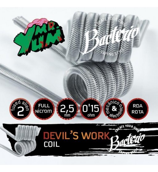 DEVIL'S WORK Bacterio Coils