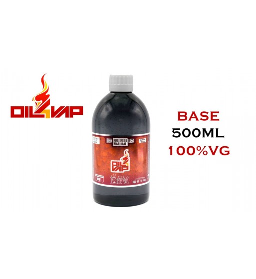 Base GLICERINA VEGETAL VG 500ml. Oil4Vap