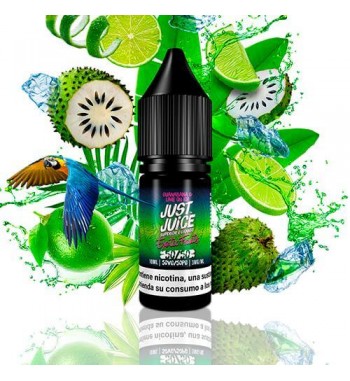 Just Juice EXOTIC FRUITS GUANABANA & LIME ON ICE 10 Mililitros Just Juice EXOTIC FRUITS GUANABANA & LIME ON ICE 10 Mililitros