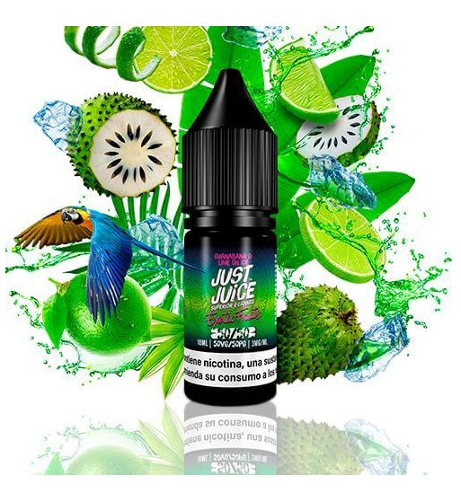 Just Juice EXOTIC FRUITS GUANABANA & LIME ON ICE 10 Mililitros