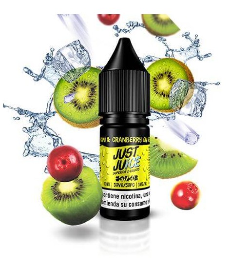 Just Juice KIWI & CRANBERRY ON ICE 10 Mililitros