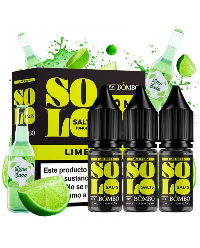 Sales LIME SODA SOLO Tripack By Bombo