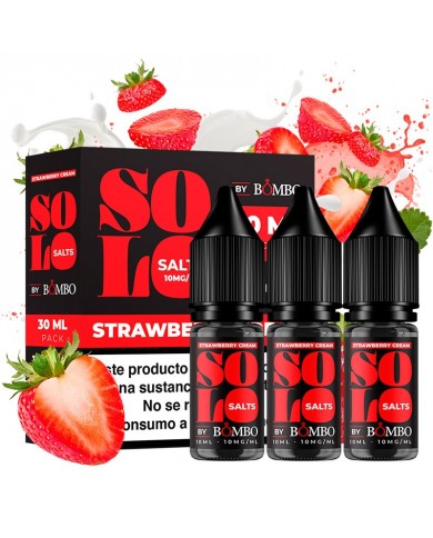 Sales STRAWBERRY CREAM SOLO Tripack By Bombo Sales STRAWBERRY CREAM SOLO Tripack By Bombo