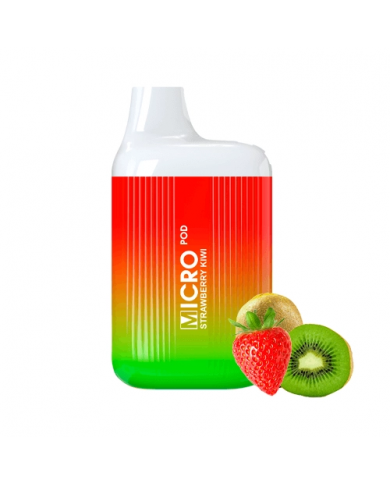 Micro Pod STRAWBERRY KIWI 600 PUFFS Pod Desechable Micro Pod STRAWBERRY KIWI 600 PUFFS Pod Desechable