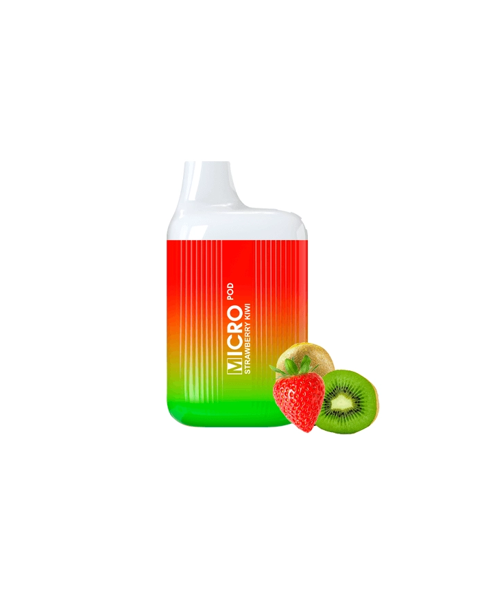 Micro Pod STRAWBERRY KIWI 600 PUFFS Pod Desechable