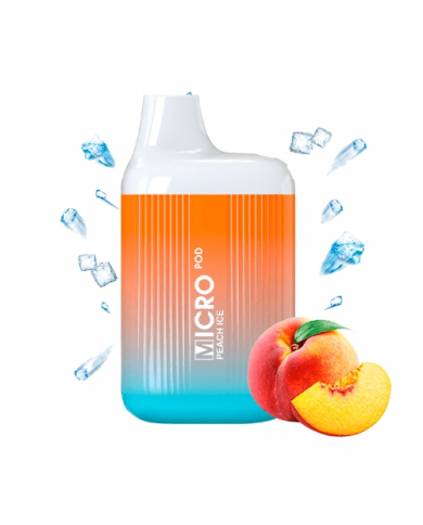 Micro Pod PEACH ICE 600 PUFFS Pod Desechable Micro Pod PEACH ICE 600 PUFFS Pod Desechable