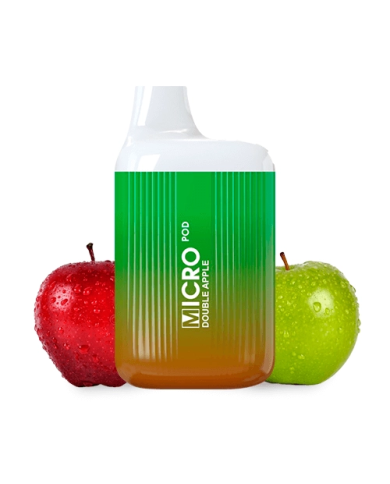 Micro Pod DOUBLE APPLE 600 PUFFS Pod Desechable Micro Pod DOUBLE APPLE 600 PUFFS Pod Desechable