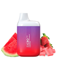 Micro Pod STRAWBERRY WATERMELON BUBBLEGUM 600 PUFFS Pod Desechable Micro Pod STRAWBERRY WATERMELON BUBBLEGUM 600 PUFFS Pod Desechable