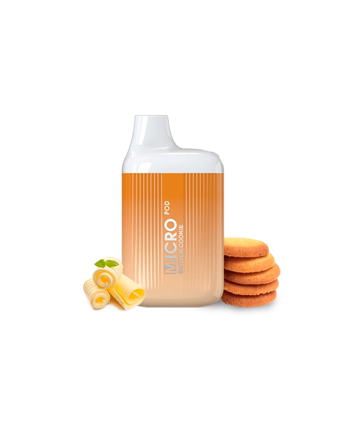 Micro Pod BUTTER COOKIE 600 PUFFS Pod Desechable