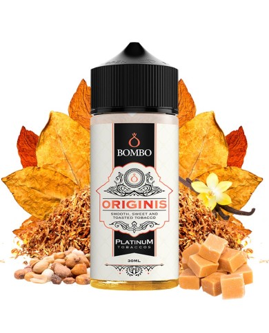 Longfill ORIGINIS 30Ml Platinum Tobaccos By Bombo Longfill ORIGINIS 30Ml Platinum Tobaccos By Bombo