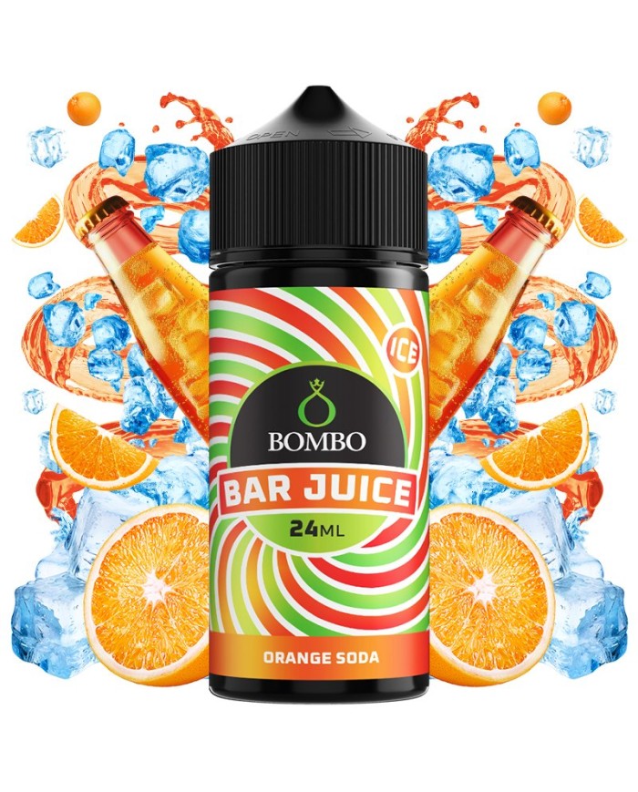 Longfill ORANGE SODA ICE Bar Juice By Bombo