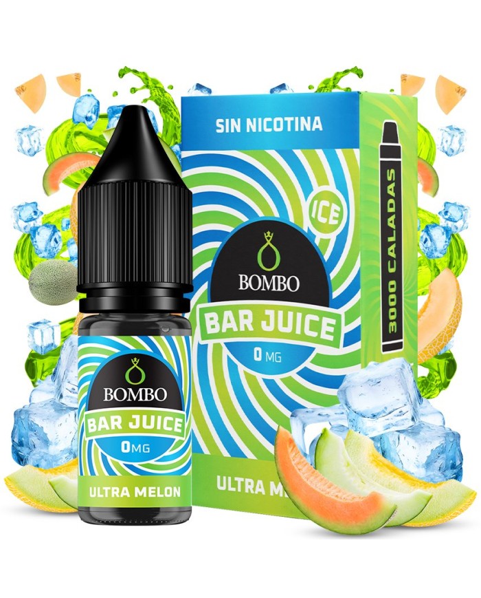Bar Juice By Bombo ULTRA MELON ICE 10 Mililitros