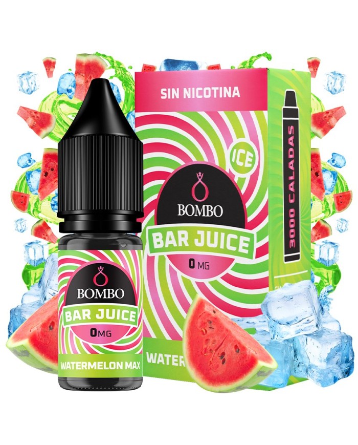 Bar Juice By Bombo WATERMELON MAX ICE 10 Mililitros