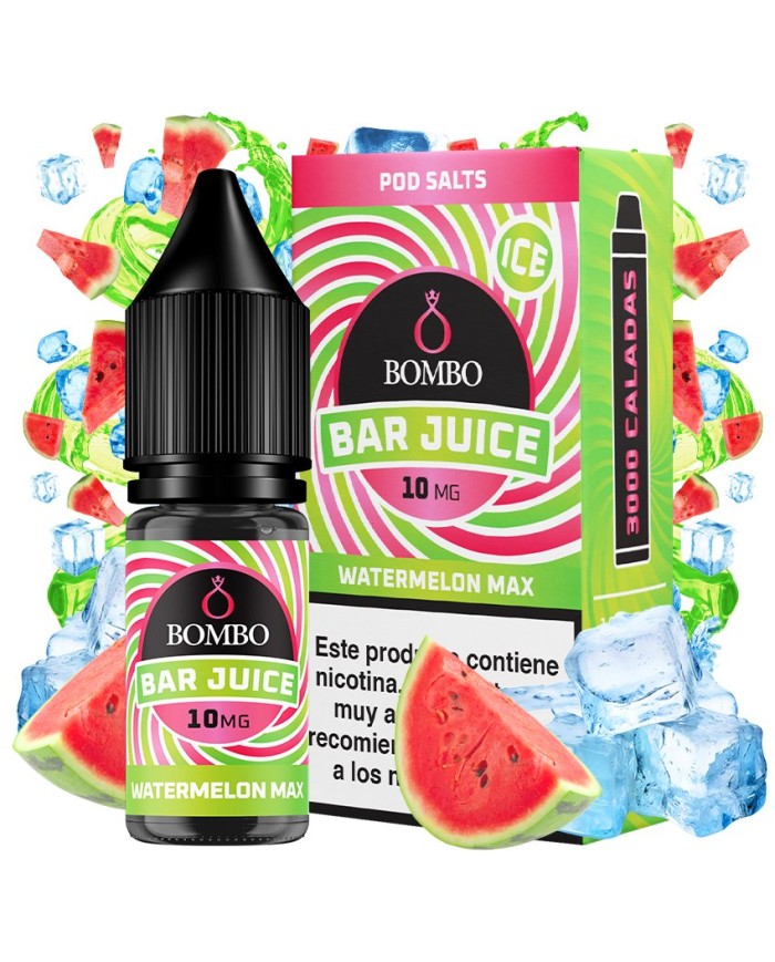 Sales WATERMELON MAX ICE Bar Juice By Bombo