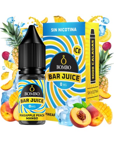 Bar Juice By Bombo PINEAPPLE PEACH MANGO ICE 10 Mililitros Bar Juice By Bombo PINEAPPLE PEACH MANGO ICE 10 Mililitros