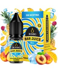 Longfill PINEAPPLE PEACH MANGO ICE Bar Juice By Bombo