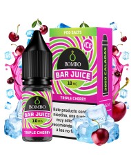 Longfill TRIPLE CHERRY ICE Bar Juice By Bombo