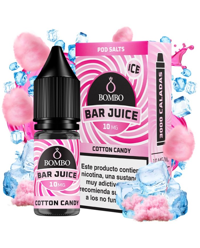 Sales COTTON CANDY ICE Bar Juice By Bombo