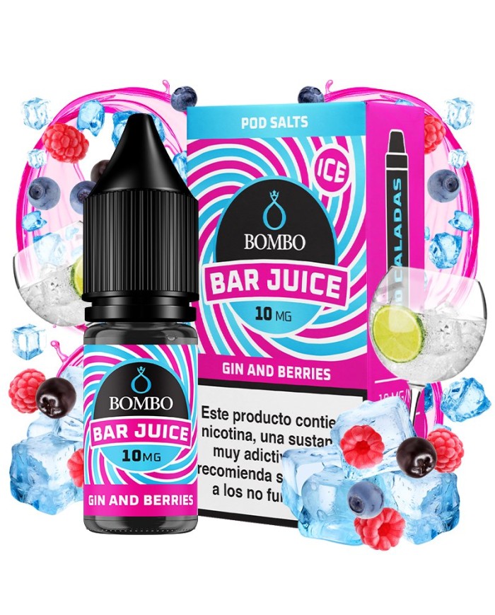 Sales GIN Y BERRIES ICE Bar Juice By Bombo