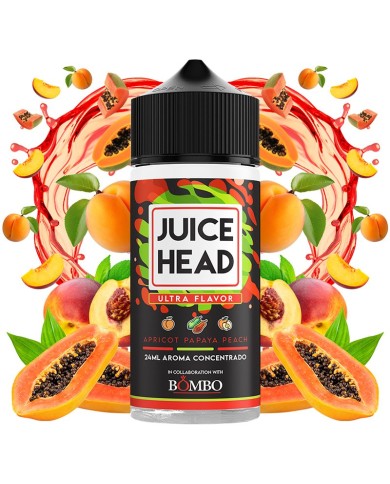Longfill APRICOT PAPAYA PEACH 24ML. Juice Head By Bombo Longfill APRICOT PAPAYA PEACH 24ML. Juice Head By Bombo