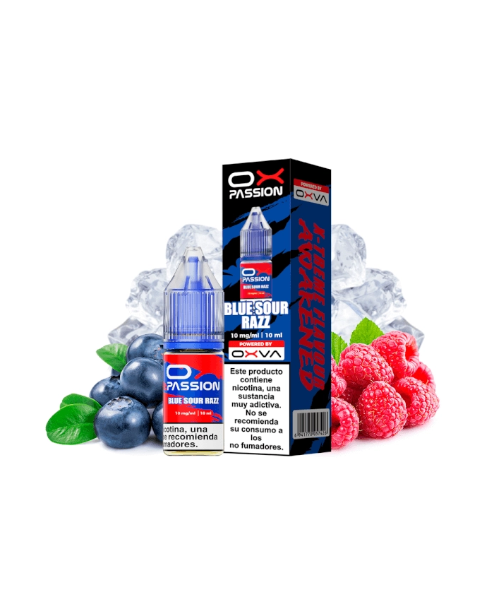 Sales BLUE SOUR RAZZ Oxva Ox Passion