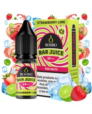 Longfill STRAWBERRY LIME ICE Bar Juice By Bombo