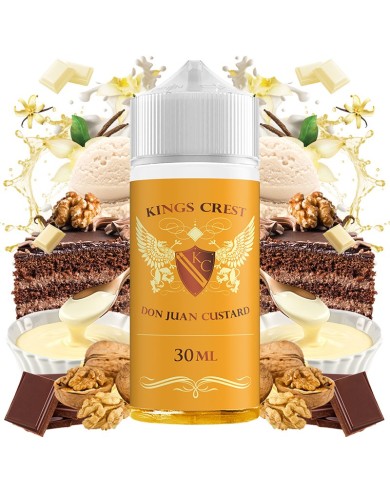 Longfill DON JUAN CUSTARD 30ML Kings Crest Longfill DON JUAN CUSTARD 30ML Kings Crest