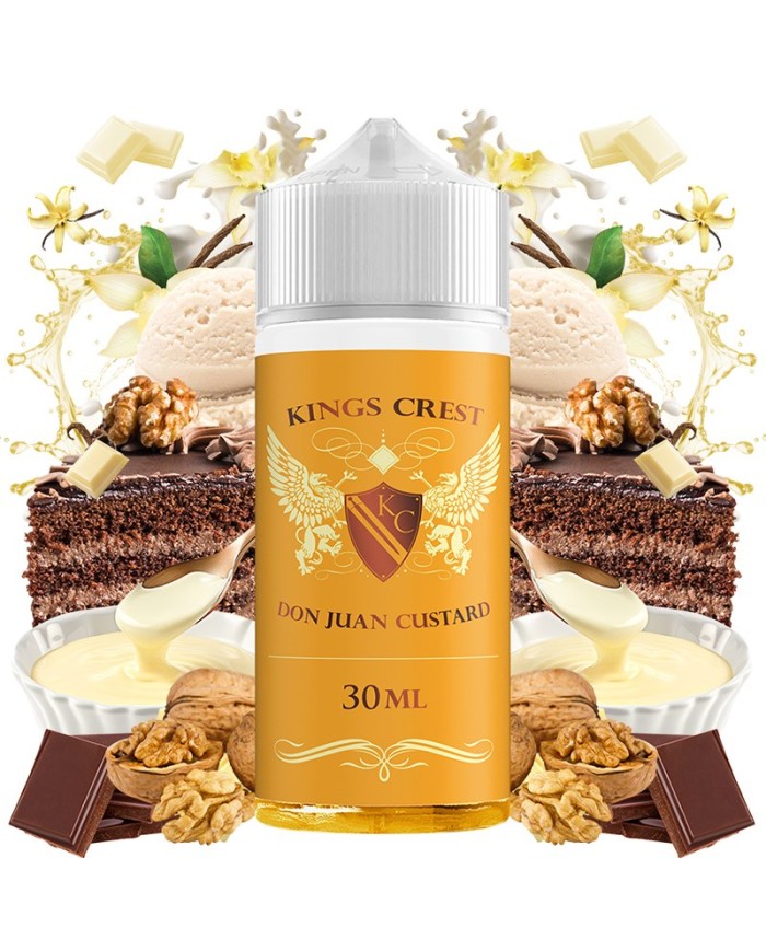 Longfill DON JUAN CUSTARD 30ML Kings Crest