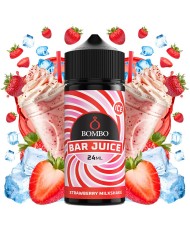 Longfill STRAWBERRY MILKSHAKE ICE Bar Juice By Bombo