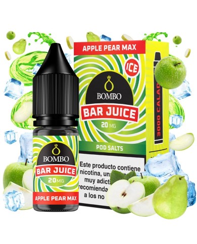 Sales APPLE PEAR MAX ICE Bar Juice By Bombo Sales APPLE PEAR MAX ICE Bar Juice By Bombo