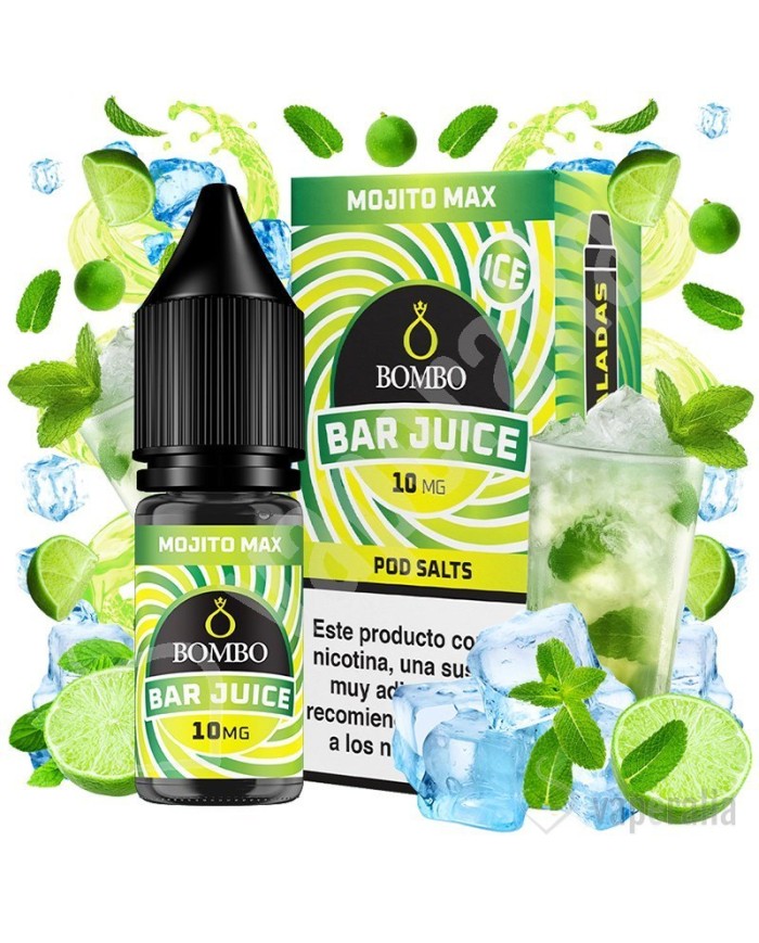 Sales MOJITO MAX ICE Bar Juice By Bombo