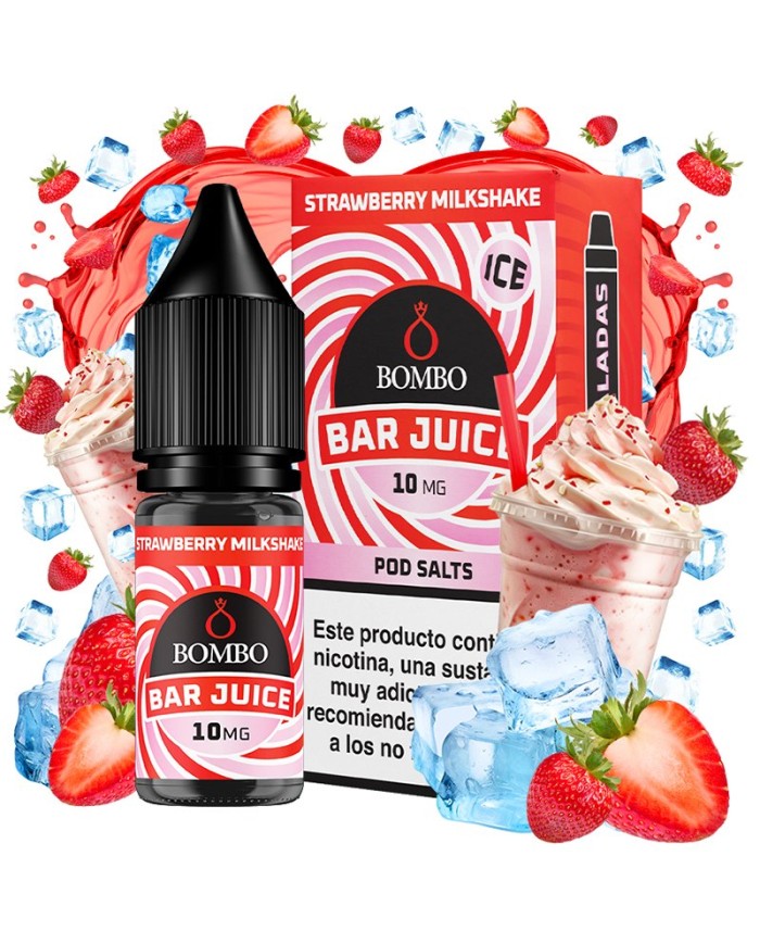 Sales STRAWBERRY MILKSHAKE ICE Bar Juice By Bombo