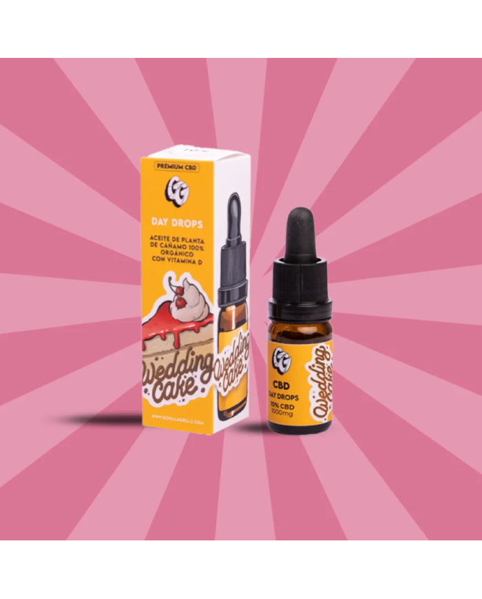Aceite WEDDING CAKE CBD 10% MELISA Y VIT. D Gorilla Grillz