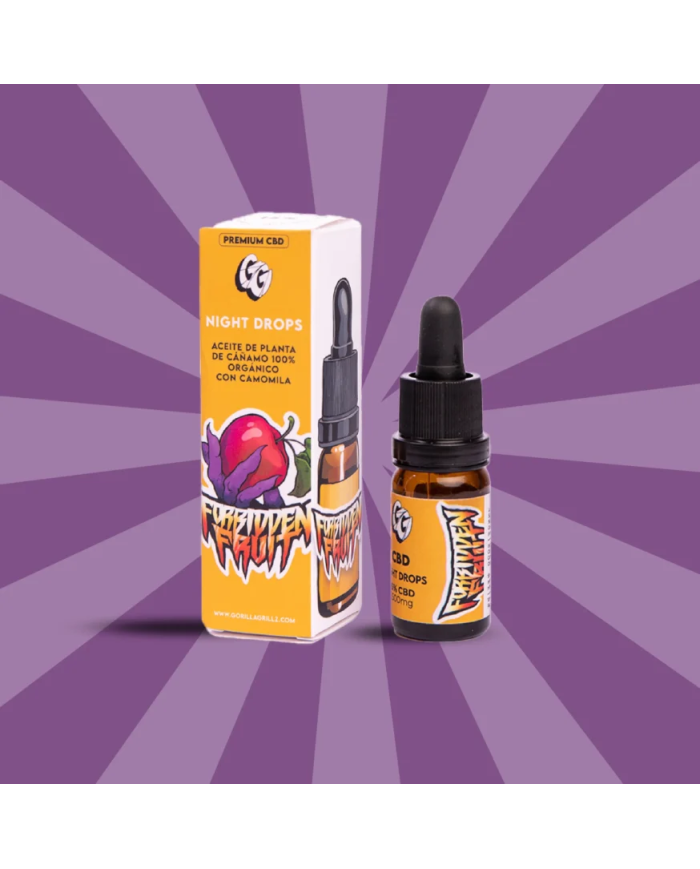 Aceite FORBIDDEN FRUIT CBD 15% Y CAMOMILA Gorilla Grillz