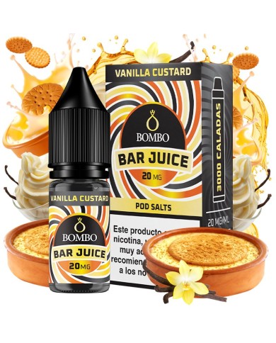 Sales VANILLA CUSTARD Bar Juice By Bombo Sales VANILLA CUSTARD Bar Juice By Bombo