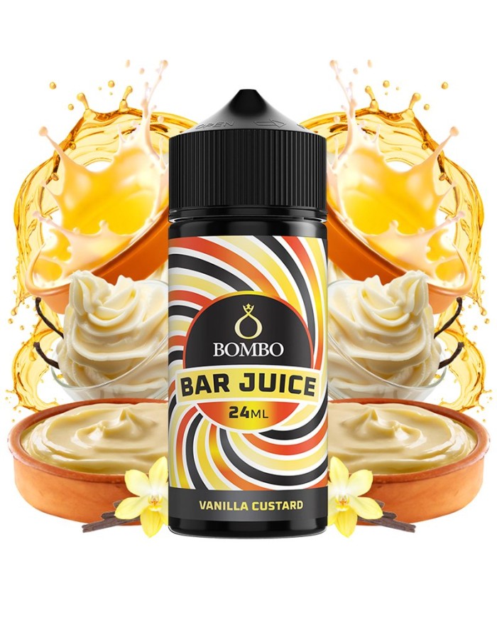 Longfill VANILLA CUSTARD Bar Juice By Bombo
