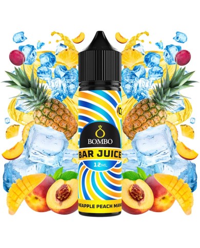 Longfill PINEAPPLE PEACH MANGO ICE Bar Juice By Bombo Longfill PINEAPPLE PEACH MANGO ICE Bar Juice By Bombo