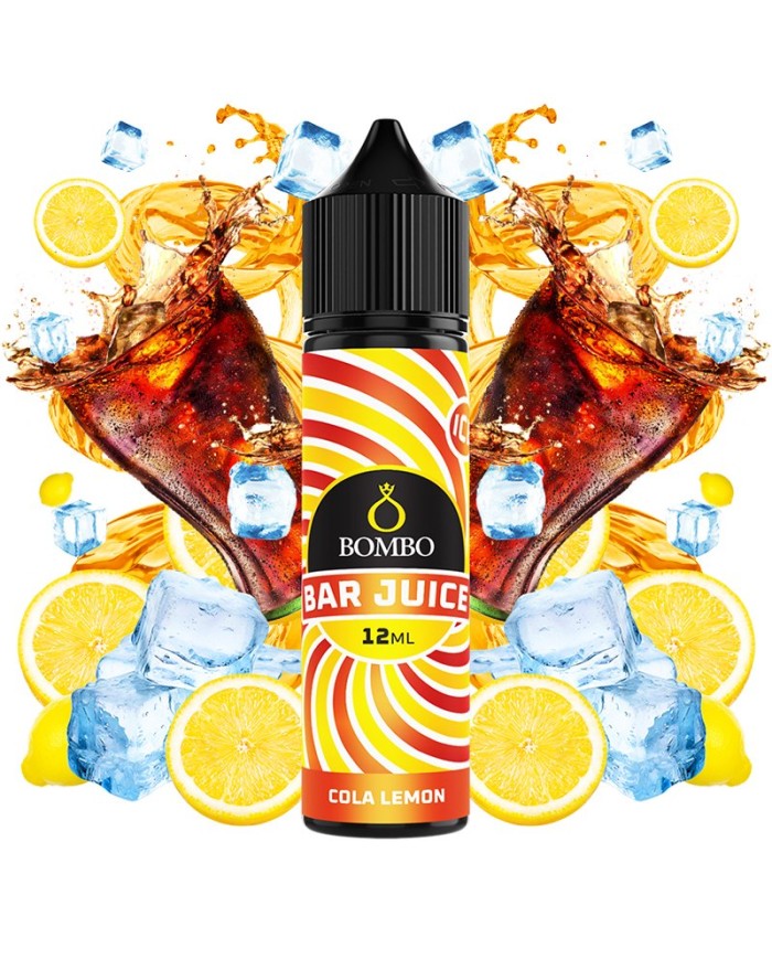 Longfill COLA LEMON ICE Bar Juice By Bombo
