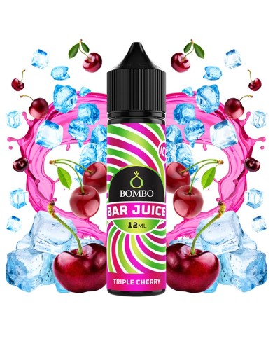 Longfill TRIPLE CHERRY ICE Bar Juice By Bombo Longfill TRIPLE CHERRY ICE Bar Juice By Bombo