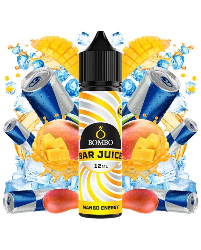 Longfill MANGO ENERGY ICE Bar Juice By Bombo