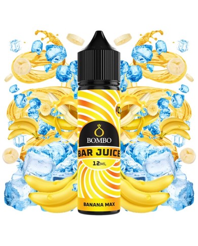 Longfill BANANA MAX ICE Bar Juice By Bombo Longfill BANANA MAX ICE Bar Juice By Bombo