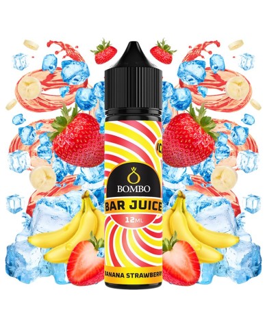 Longfill BANANA STRAWBERRY ICE Bar Juice By Bombo Longfill BANANA STRAWBERRY ICE Bar Juice By Bombo