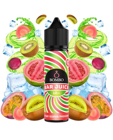Longfill KIWI GUAVA PASSION ICE Bar Juice By Bombo Longfill KIWI GUAVA PASSION ICE Bar Juice By Bombo