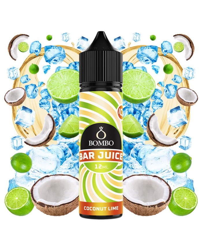 Longfill COCONUT LIME ICE Bar Juice By Bombo