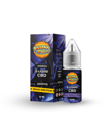 E-Liquid CBD BS AMNESIA 2500mg. Iguana Smoke