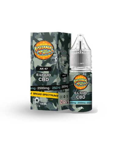 E-Liquid CBD BS AK-47 2500mg. Iguana Smoke