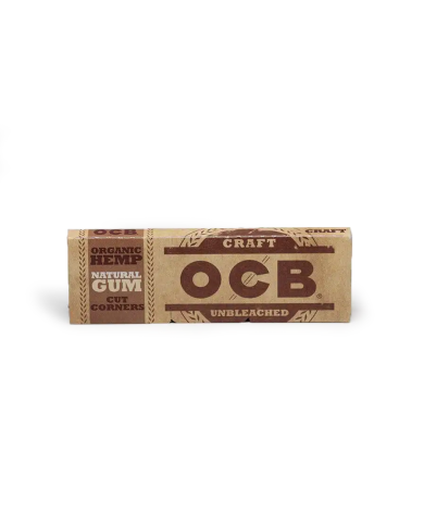 Ocb CRAFT UNBLEACHED Librillo De Papel Ocb CRAFT UNBLEACHED Librillo De Papel