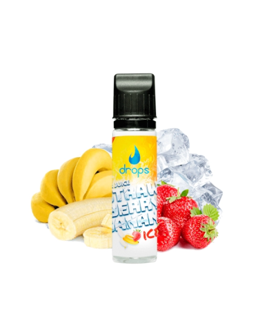 Longfill BAR STRAWBERRY BANANA ICE Drops