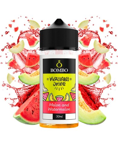 Longfill MELON WATERMELON 30Ml Wailani Juice By Bombo Longfill MELON WATERMELON 30Ml Wailani Juice By Bombo